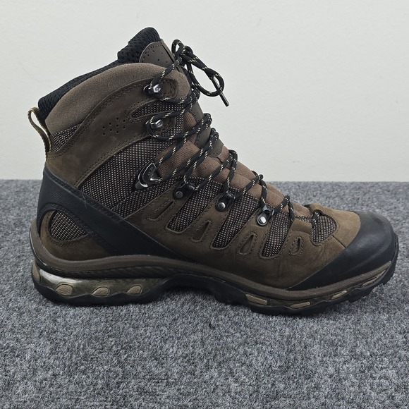 Salomon 4D Gore-Tex Hiking Boots Men's 12 Brown Waterproof Vibram Excellent - Picture 4 of 12